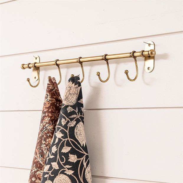 Metal Hook Rail | Antique Farm House