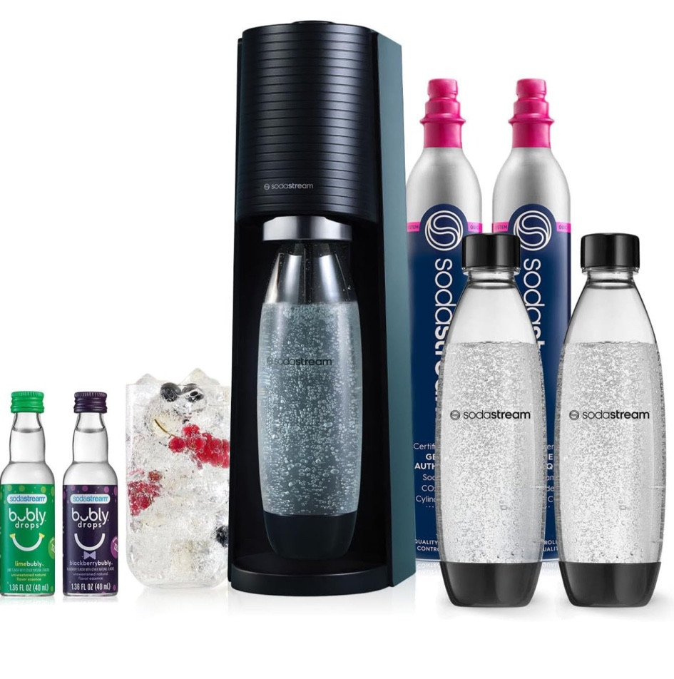 50% off 🎁

SodaStream Terra Sparkling Water Maker Bundle (Black), with CO2, DWS Bottles, and Bubly Drops Flavors

#LTKHome #LTKGiftGuide #LTKCyberWeek