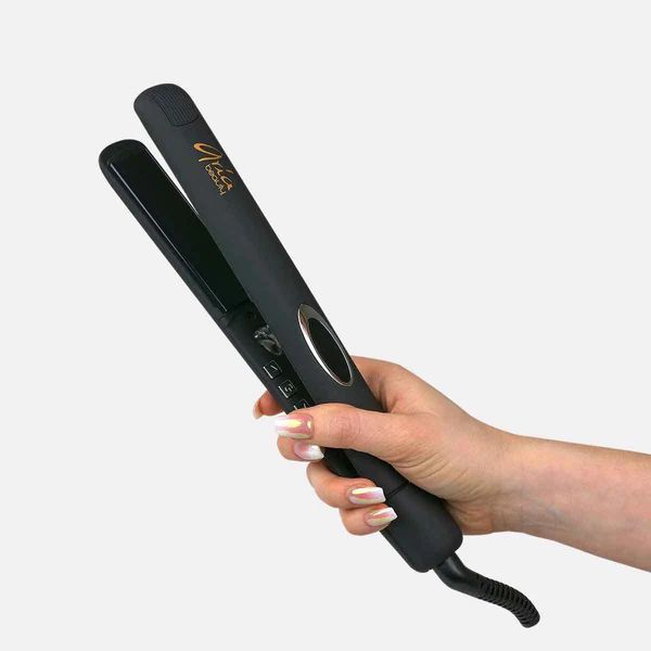 Bestselling 1” Black Infrared Ceramic Hair Straightener | Aria Beauty