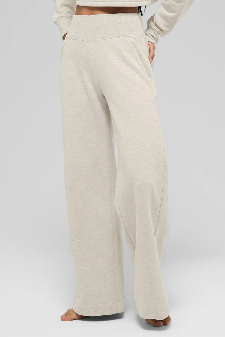 Serenity Wide Leg Sweatpant | Alo Yoga (US)
