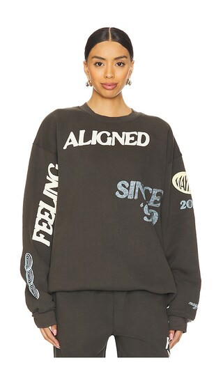 The Mayfair Group The Alignment Tour Crewneck in Charcoal. - size M/L | Revolve Clothing (Global)
