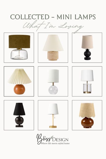 Mini Lamps Level Up your Space! My latest blog post gives you ideas how to use these little guys to their max! 


#LTKstyletip #LTKhome #LTKMostLoved