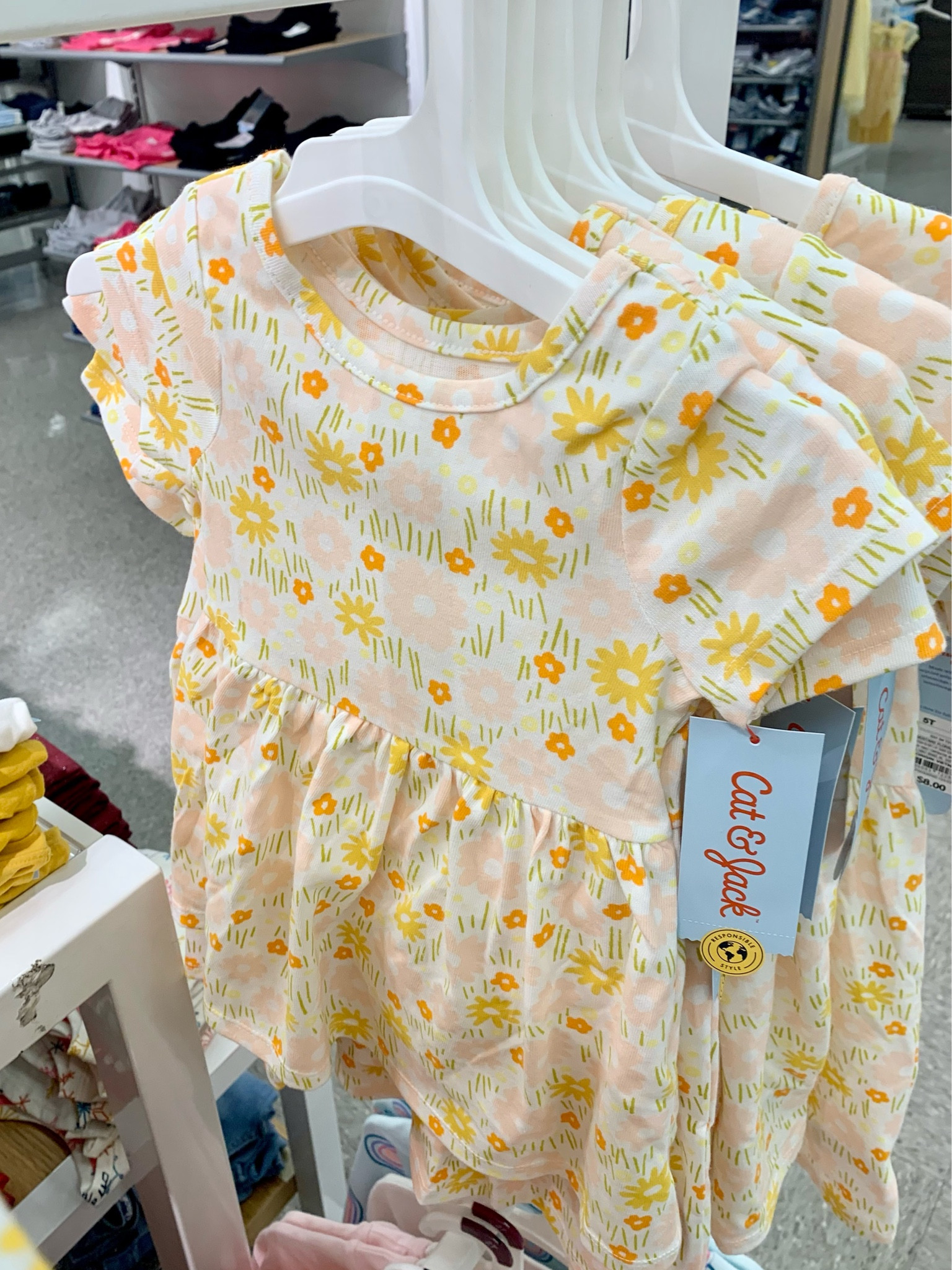 Love this sweet retro floral print! The cutest baby and toddler dresses that are under $10. So many prints. I always get a few prints for Emily and she wears them as dresses in the spring and summer and as tops in the fall. 










Tags: target fashion, rainbow print dress, girls rainbow print dress, toddler girl fashion, toddler dresses, target finds, kids fashion, baby girl dresses, baby toddler girl casual dresses, spring fashion, spring dresses, Summer dress, summer dresses, floral print, floral print dress, summer fashion, casual dresses for toddler 

#LTKbaby #LTKfamily #LTKkids