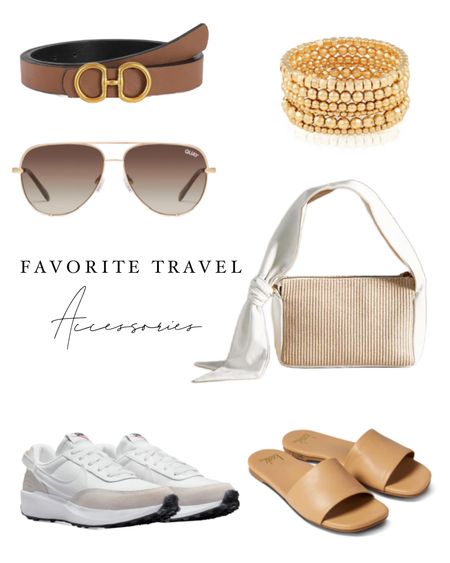 Love all of these for Spring and they are perfect for travel, too. The belt is reversible which is ideal when packing. 