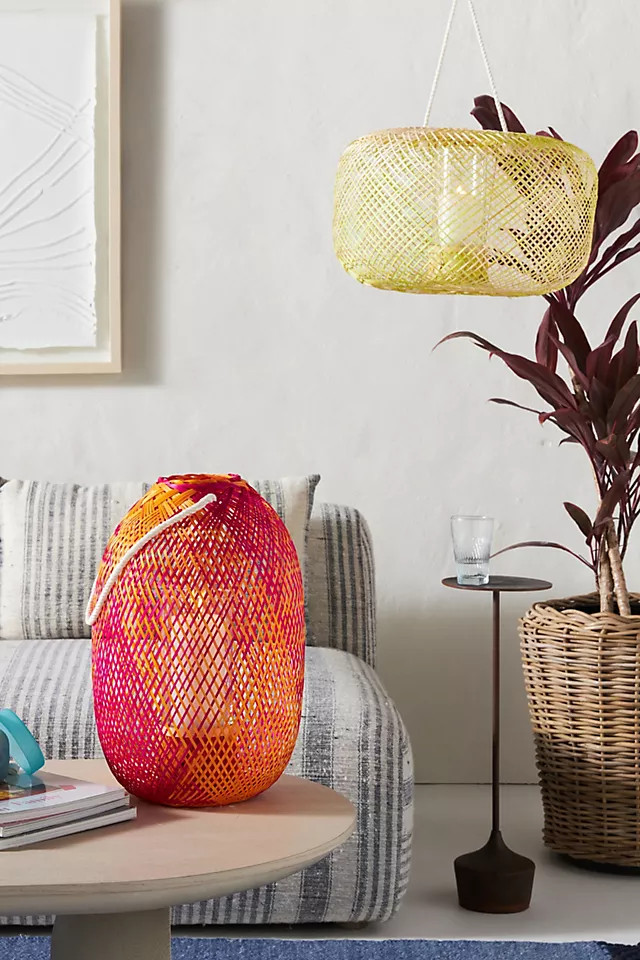 Ines Bamboo Lantern | Anthropologie (US)
