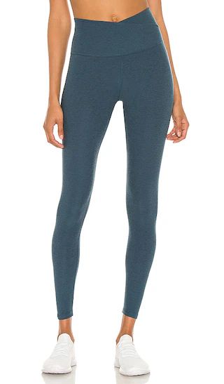 At Your Leisure Legging in Stellar Blue Heather | Revolve Clothing (Global)