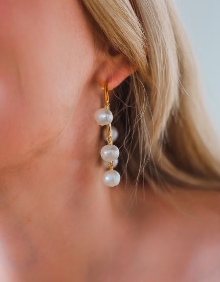 There’s something about pearl jewelry that just screams summer! I recently got these gorgeous pearl hoops by Nest. The little pearl details dangle off the gold-plated hoops in such a pretty way. They’re not too heavy and I can’t wait to wear them all summer long.

~Erin xo 

#LTKwedding #LTKstyletip