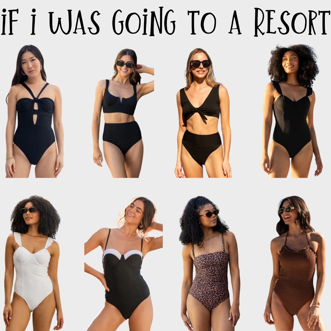 Women’s swimwear. Resort. Pool. Beach. Lake.

#LTKSwim #LTKSeasonal #LTKFindsUnder50