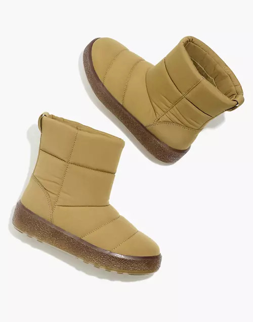 The Toasty Puffer Boot | Madewell