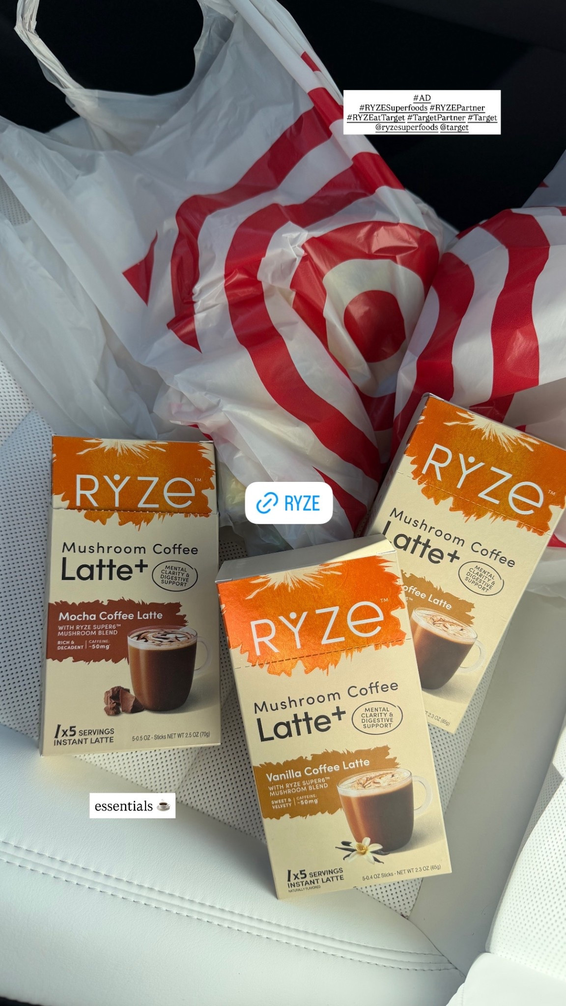 #Ad @target run for my RYZE coffee is always! @ryzesuperfoods #TargetPartner #RYZEatTarget #RYZEPartner