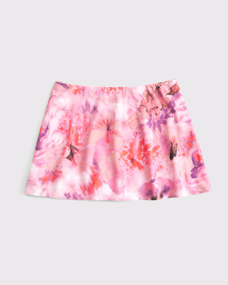 High Rise Flirty Mini Skort | Abercrombie & Fitch (US)