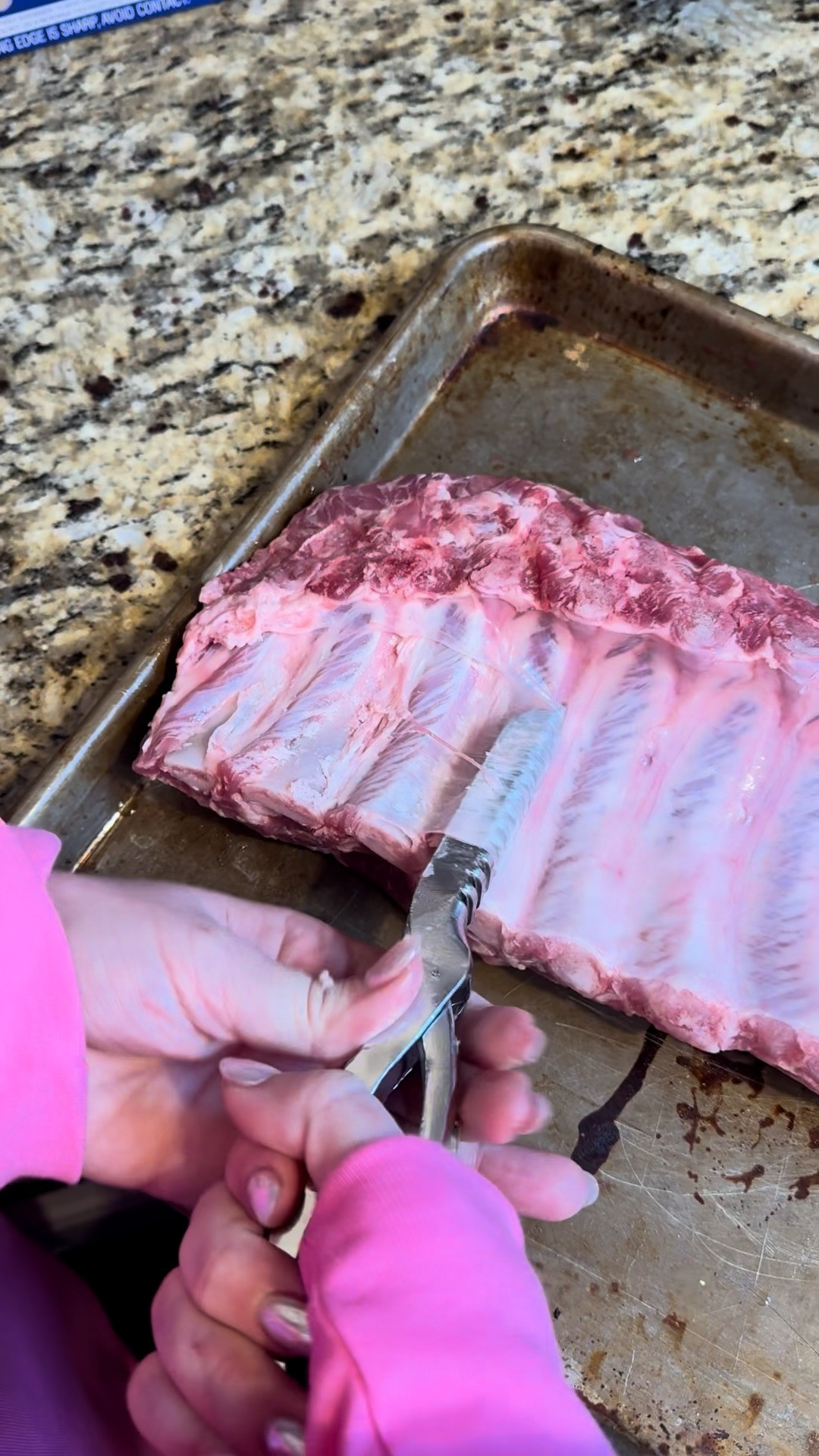 If you make ribs at home, this is one kitchen tool I wish I had sooner. It makes removing the membrane from ribs so much quicker and keeps prep moving before they hit the grill or oven. 

 #LTKfoodie #LTKSeasonal #LTKSaleAlert