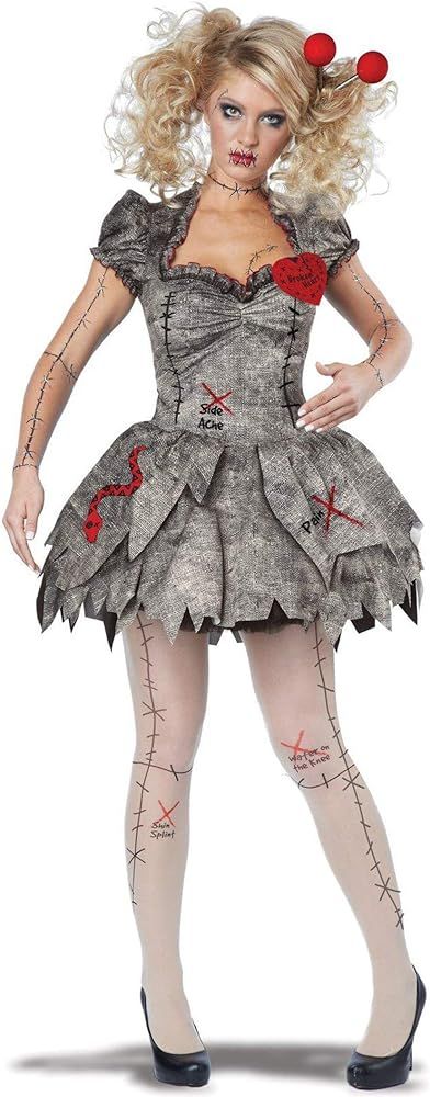 Women's Voodoo Dolly Costume | Amazon (US)