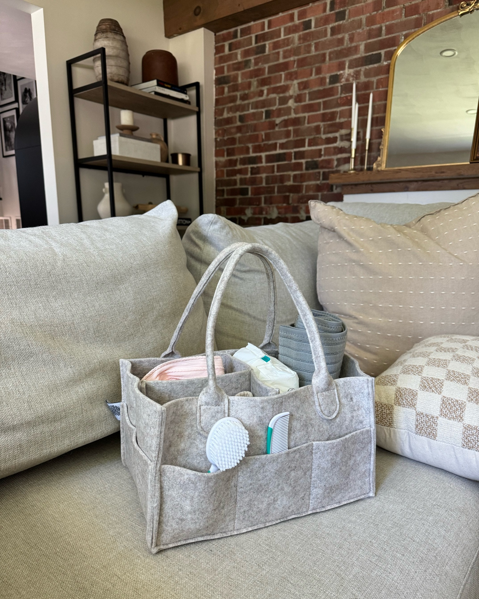 Our diaper caddy — so thankful we have this!! Since c-section, I’ve been trying to stay on one floor as much as possible and this is so helpful to keep her diapers, wipes, burp cloths, extra clothes, etc. in!

Amazon find, Amazon favorites, Amazon caddy, diaper caddy, newborn must-haves 

#LTKFindsUnder50 #LTKBaby #LTKHome