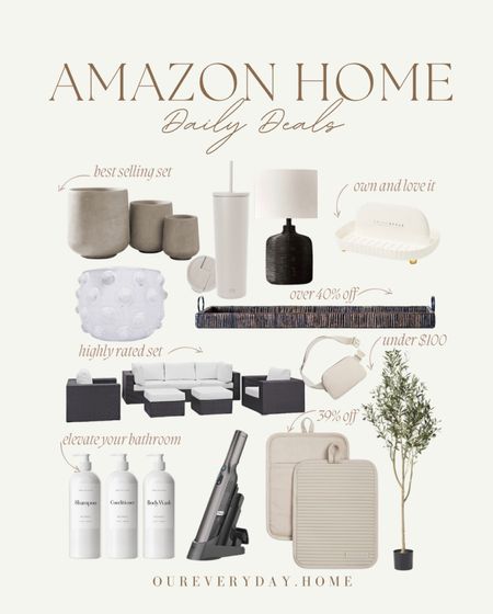 Amazon Daily Deals 

Amazon home decor, amazon style, amazon deal, amazon find, amazon sale, amazon favorite 

home office
oureveryday.home
tv console table
tv stand
dining table 
sectional sofa
light fixtures
living room decor
dining room
amazon home finds
wall art
Home decor 

#LTKhome #LTKunder50 #LTKsalealert