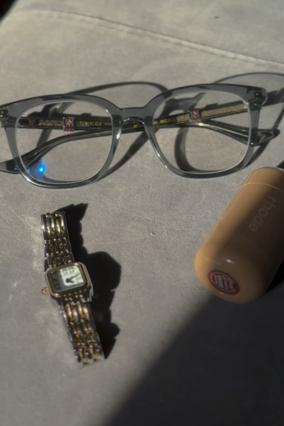 Gucci eyewear, Sekonda watch, rhode skin blush in shade toasted Teddy

#LTKGiftGuide #LTKHoliday #LTKSeasonal