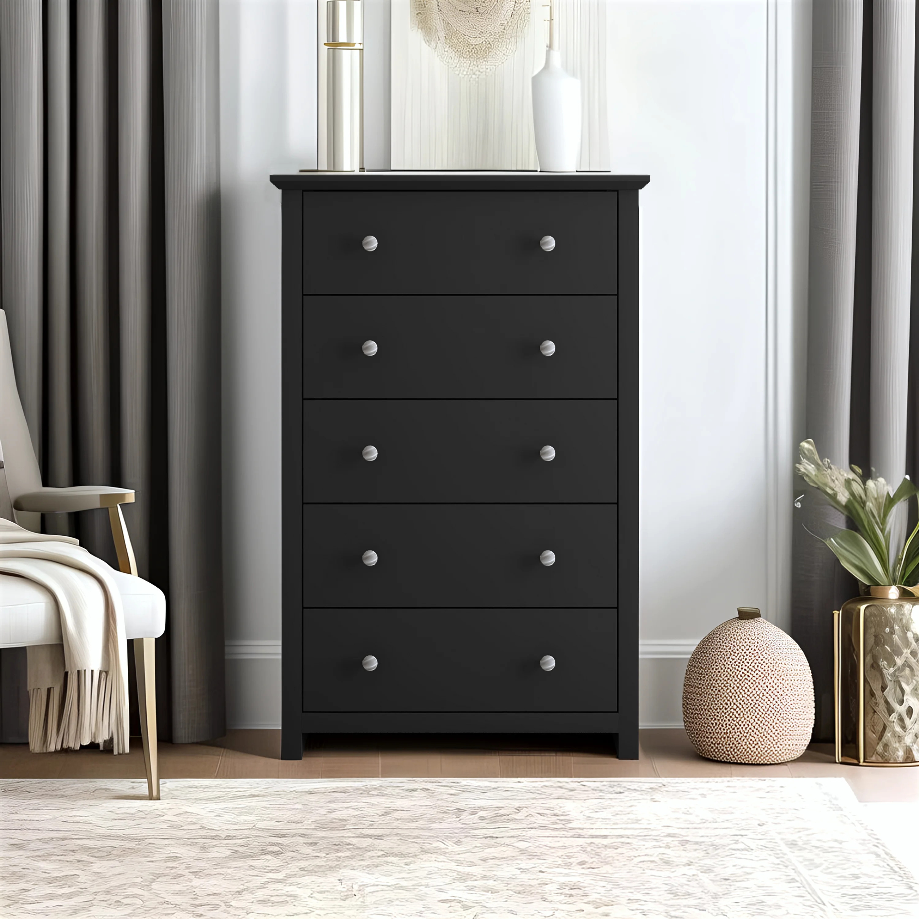 Tevrat 5 Drawers 31.1" W Dresser | Wayfair North America