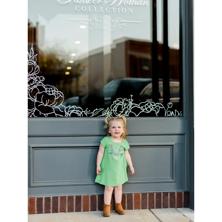 The Pioneer Woman Mommy & Me Toddler Girls Embroidered Dress, Sizes 2T-6X - Walmart.com | Walmart (US)