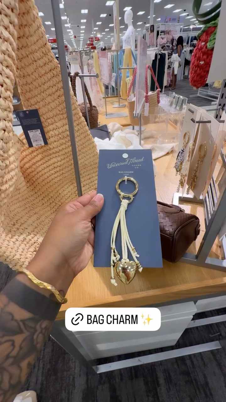 This bag charm is so cute and can be used on pretty much any bag!! 😍 I got it on sale too and paired it with the mini top handle bag in my last post! Such a great gift idea too, and under $10! 

#LTKMidsize #LTKSaleAlert #LTKPetite