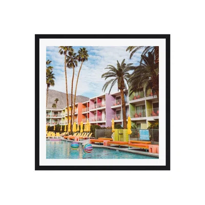 Tulle Palm Springs Pool Day VII Framed On Canvas by Bethany Young Photography Print | Wayfair North America