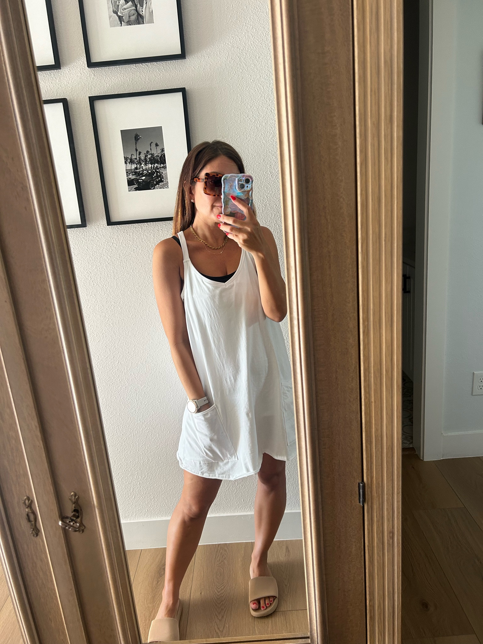 Legit love this Free People Dupe! Built in biker shorts body suit underneath! Even up top so it doesn’t show your bra!

Loved the white. Nice material and not see thru. 

Size medium 


#LTKActive #LTKOver40