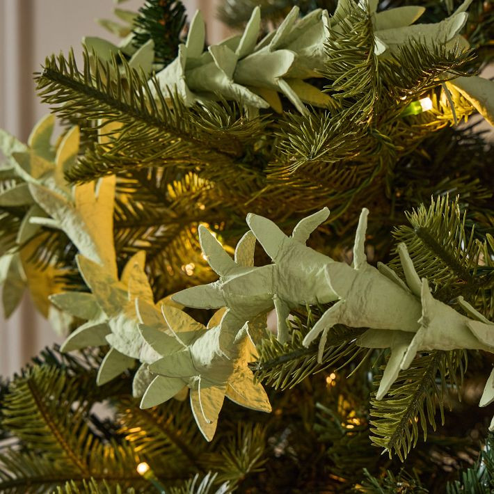 Floral Papier-Mache Garlands | West Elm (US)