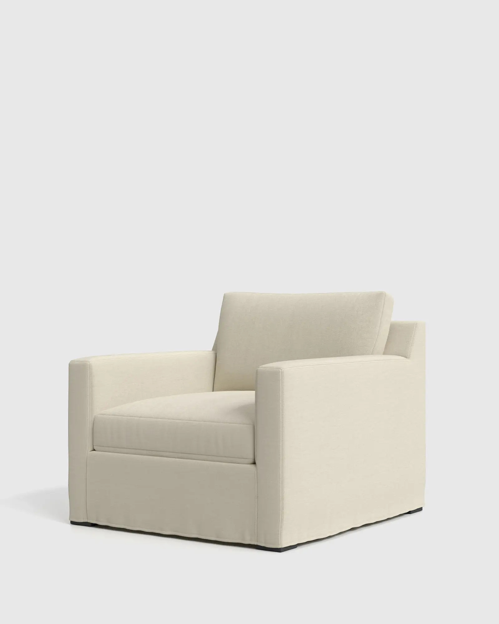 Ellery Performance Linen Slipcover Chair | Quince