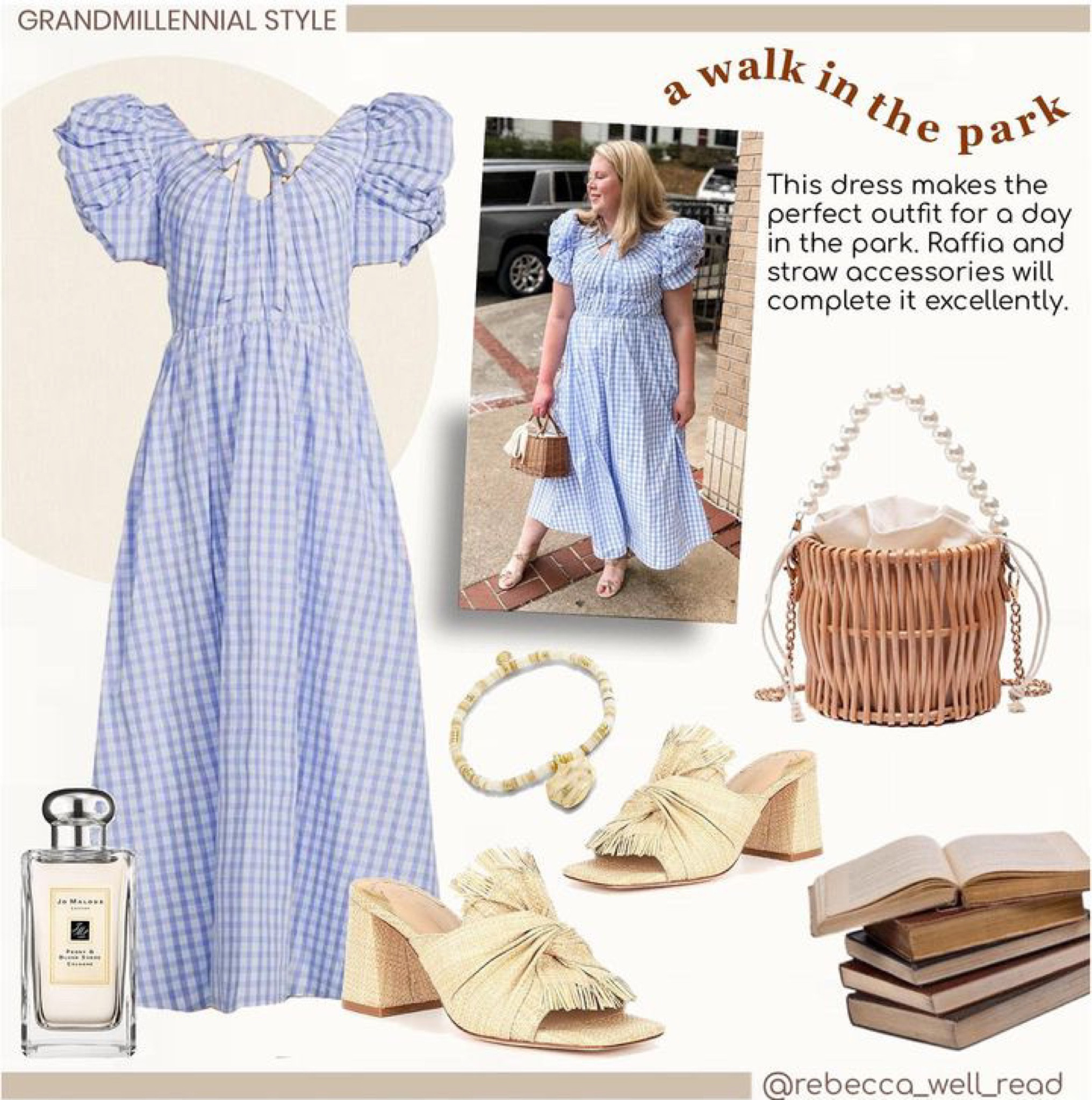 Partnered with outfits_by_a_sumflower_1982 to recreate some of my favorite summer looks. Loving this easy gingham dress with. Summer straw bag! 

#LTKcurves #LTKfit #LTKstyletip