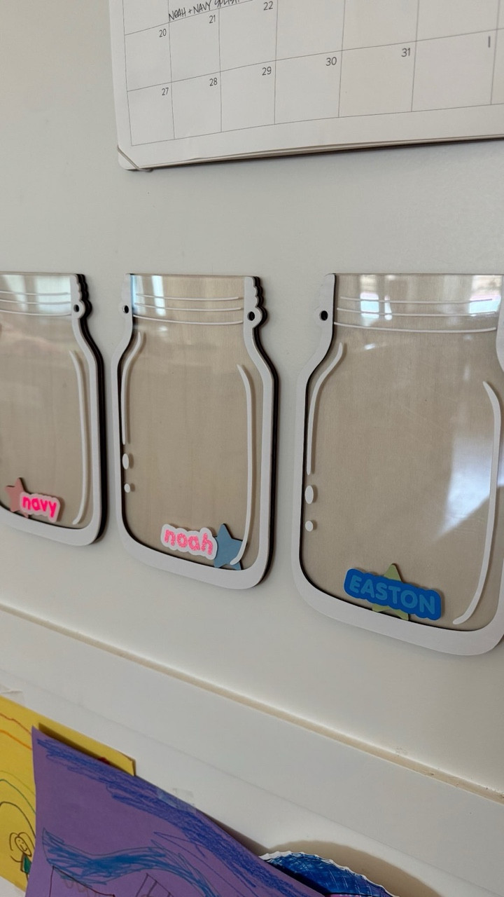 This star jars reward system is so cute for parents or teachers! I think this would work great as a chore chart. I used Velcro to hang them on the fridge! 

#LTKBaby #LTKKids #LTKFamily