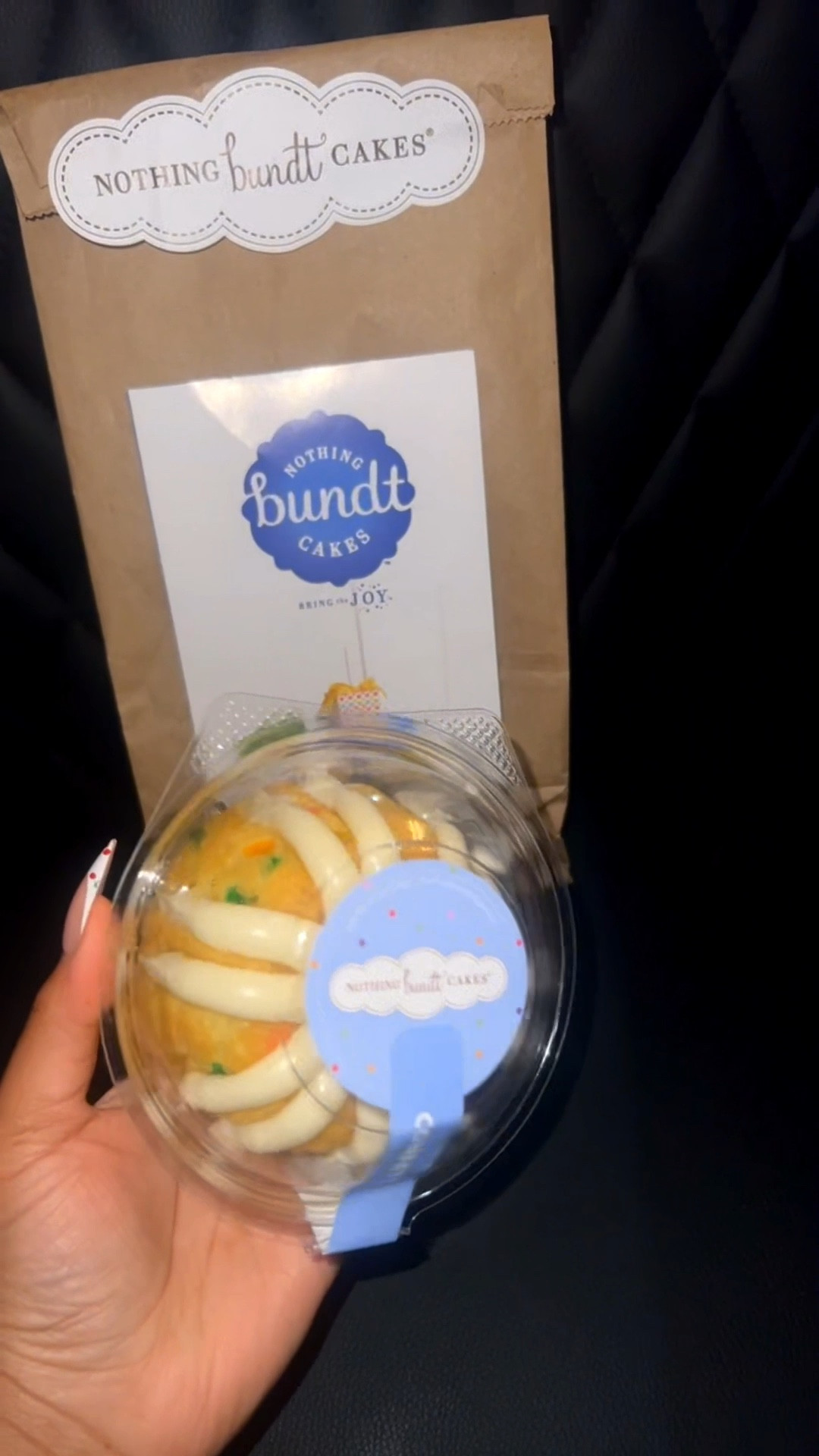 Picked up my Nothing Bundt Cake free birthday Bundtlet! In the Confetti Flavor!🎉🙌🏽🥰

#LTKdayinmylife #LTKfoodie #LTKvlog