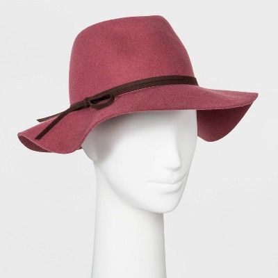 Women's Felt Fedora Hat - Universal Thread™ Pink | Target
