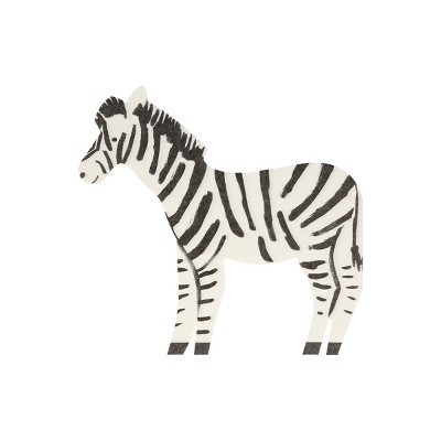Meri Meri Safari Zebra Napkins (Pack of 20) | Target