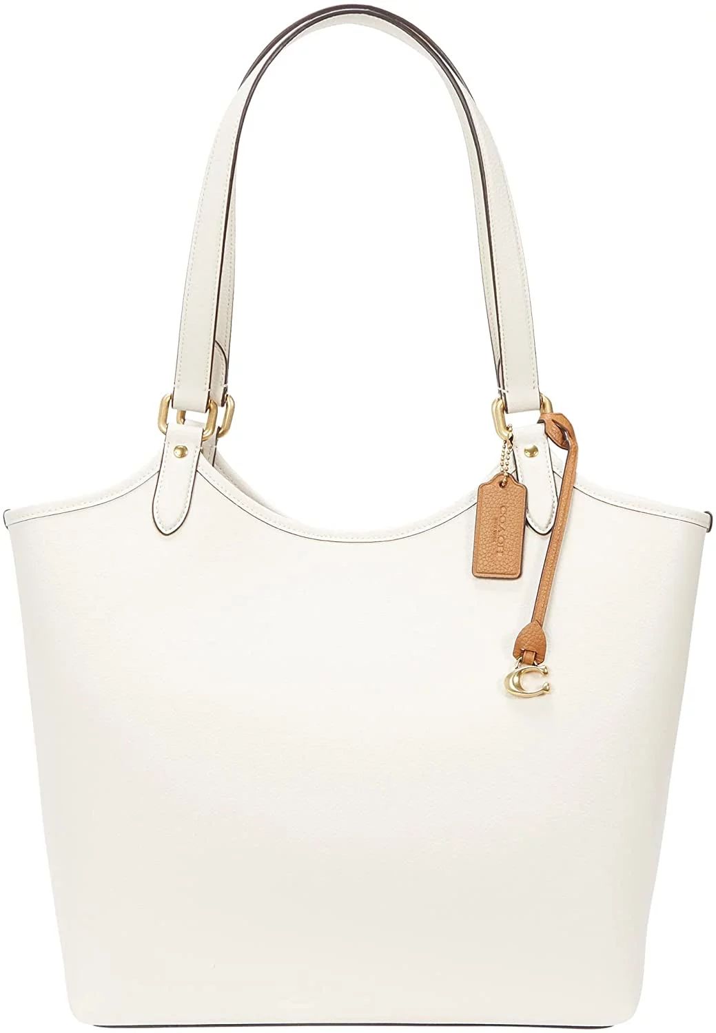 COACH Polished Pebble Leather Everyday Tote One Size Chalk | Walmart (US)