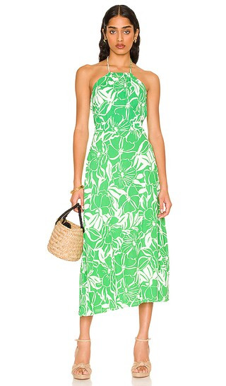 Taormina Midi Dress in El Marsa Floral Print | Revolve Clothing (Global)