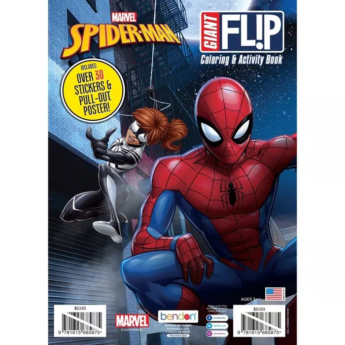 Avengers Spider-Man Flip Book | Target