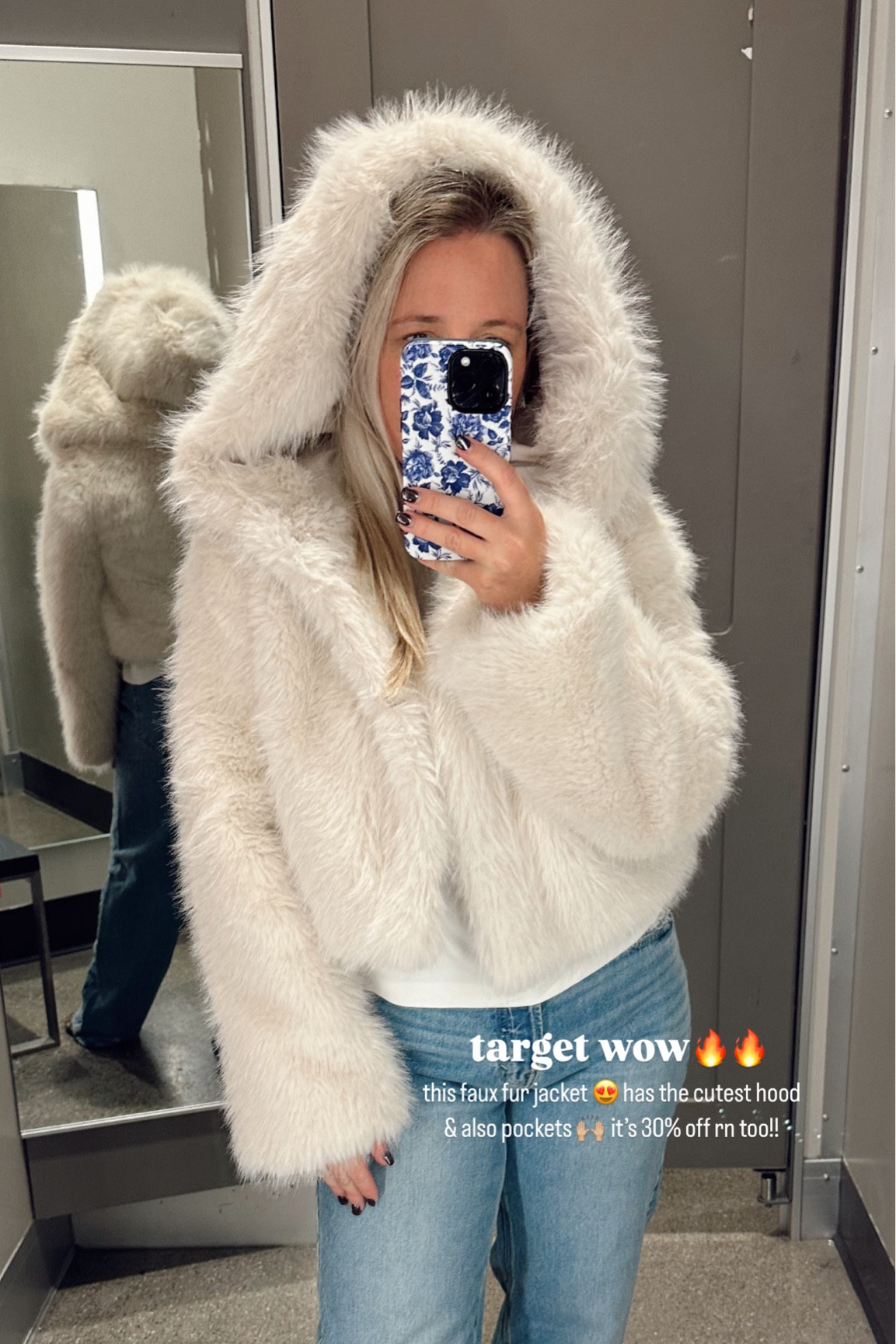 🤎Faux fur jacket 
🤎I’m wearing the XS, need the SM 
🤎Has pockets and oversized hood 
🤎So cute and cozy!
🤎leopard flats — they’re so comfy!!
Holiday outfit fall outfit 

#LTKSaleAlert #LTKStyleTip #LTKFindsUnder50