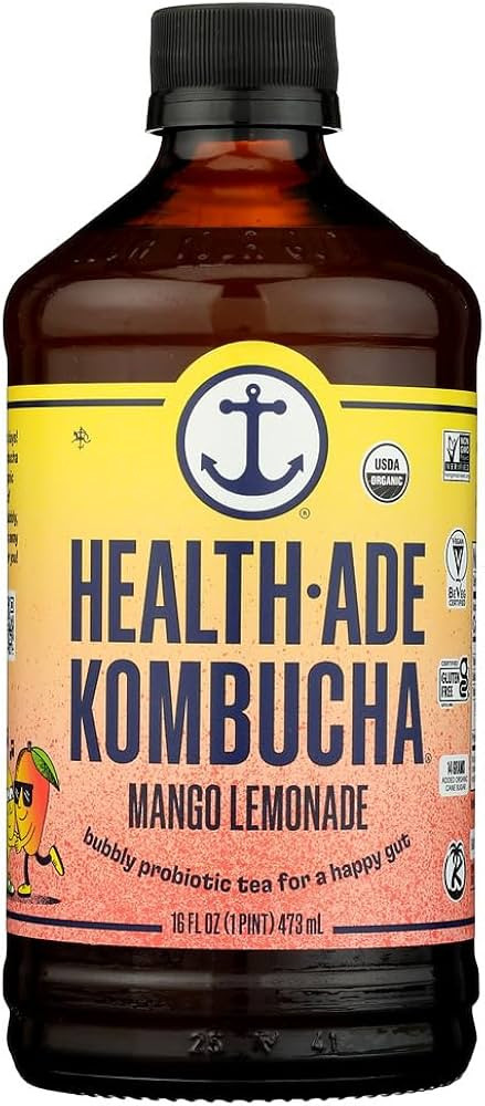 Health Ade Kombucha de limonada orgánica de mango, 16 onzas líquidas | Amazon (US)