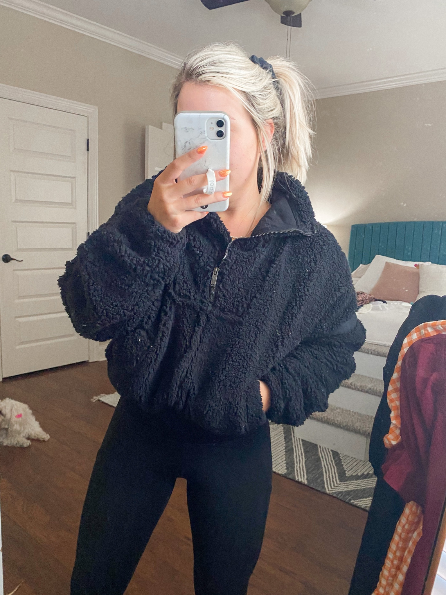 Weekly top sellers. Free people fleece  half zip pullover. Fall finds. Halloween outfit. Fall fashion. Black pullover 

#LTKHalloween #LTKfit #LTKSeasonal