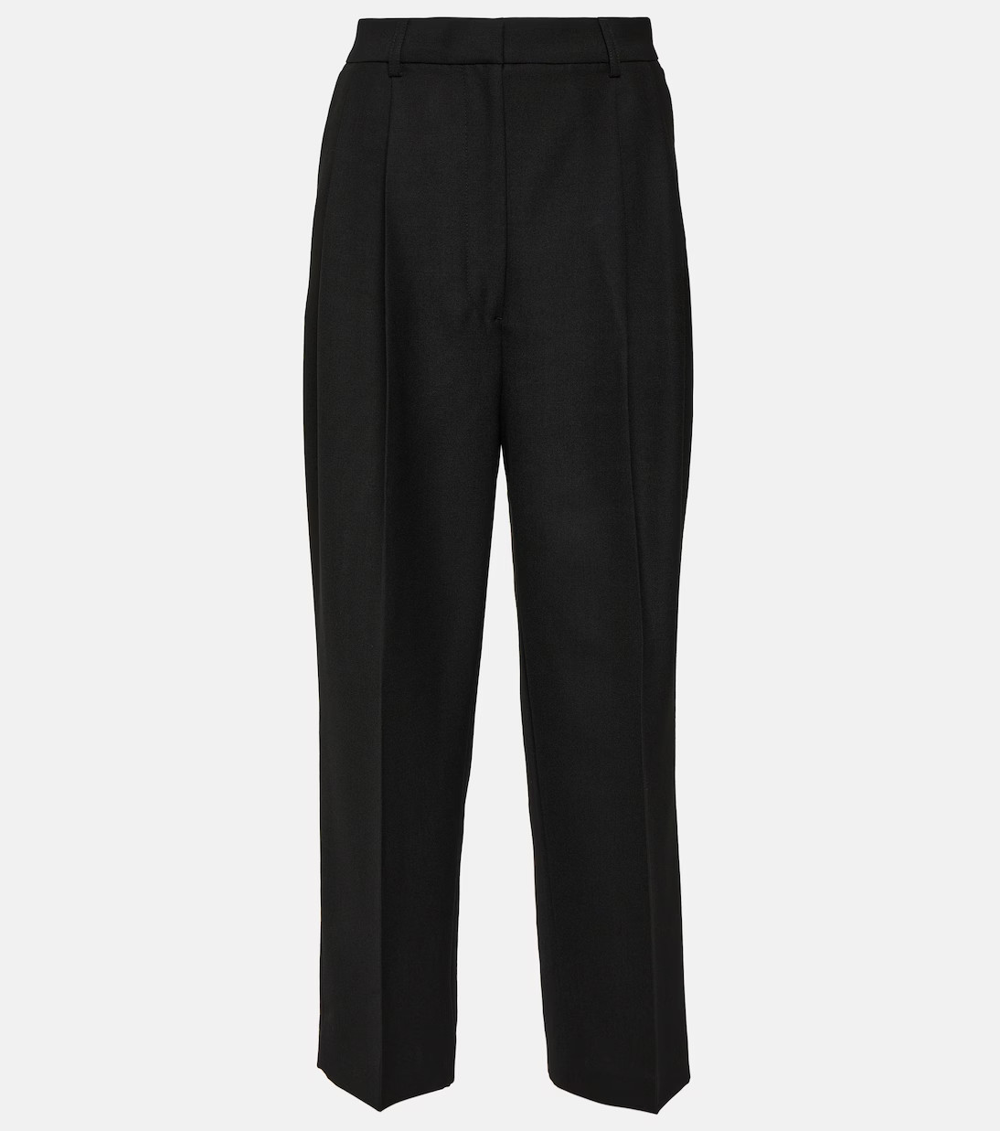 High-rise cropped straight pants | Mytheresa (UK)