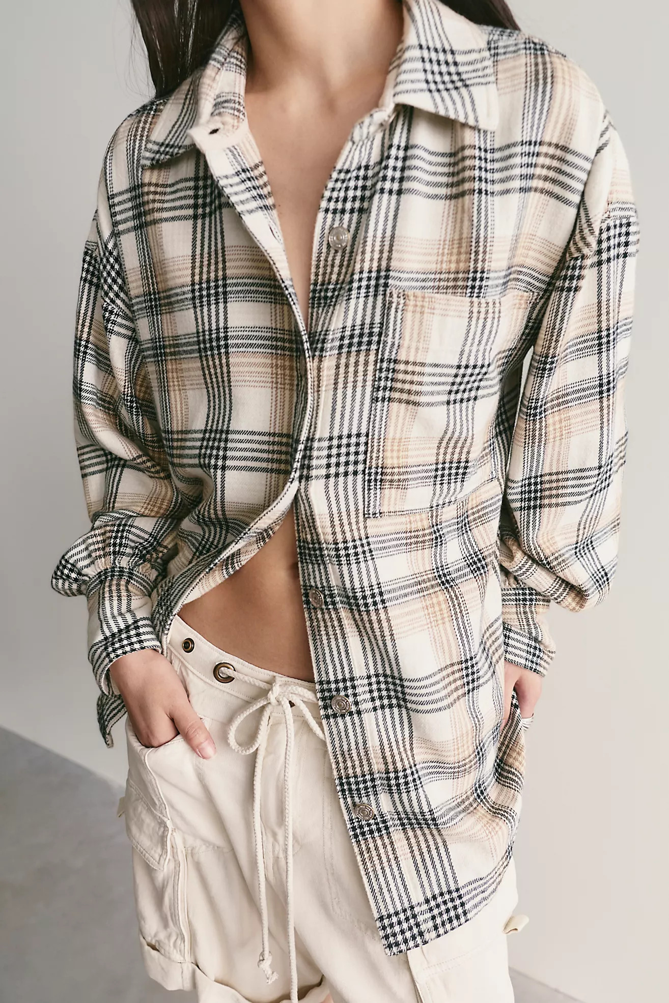 We The Free Ashley Plaid Shirt | Free People (Global - UK&FR Excluded)