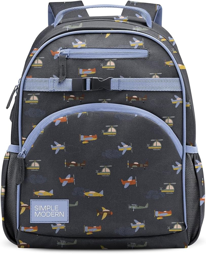 Simple Modern Medium Toddler Backpack for School Girls and Boys | Kindergarten Elementary Kids Ba... | Amazon (US)