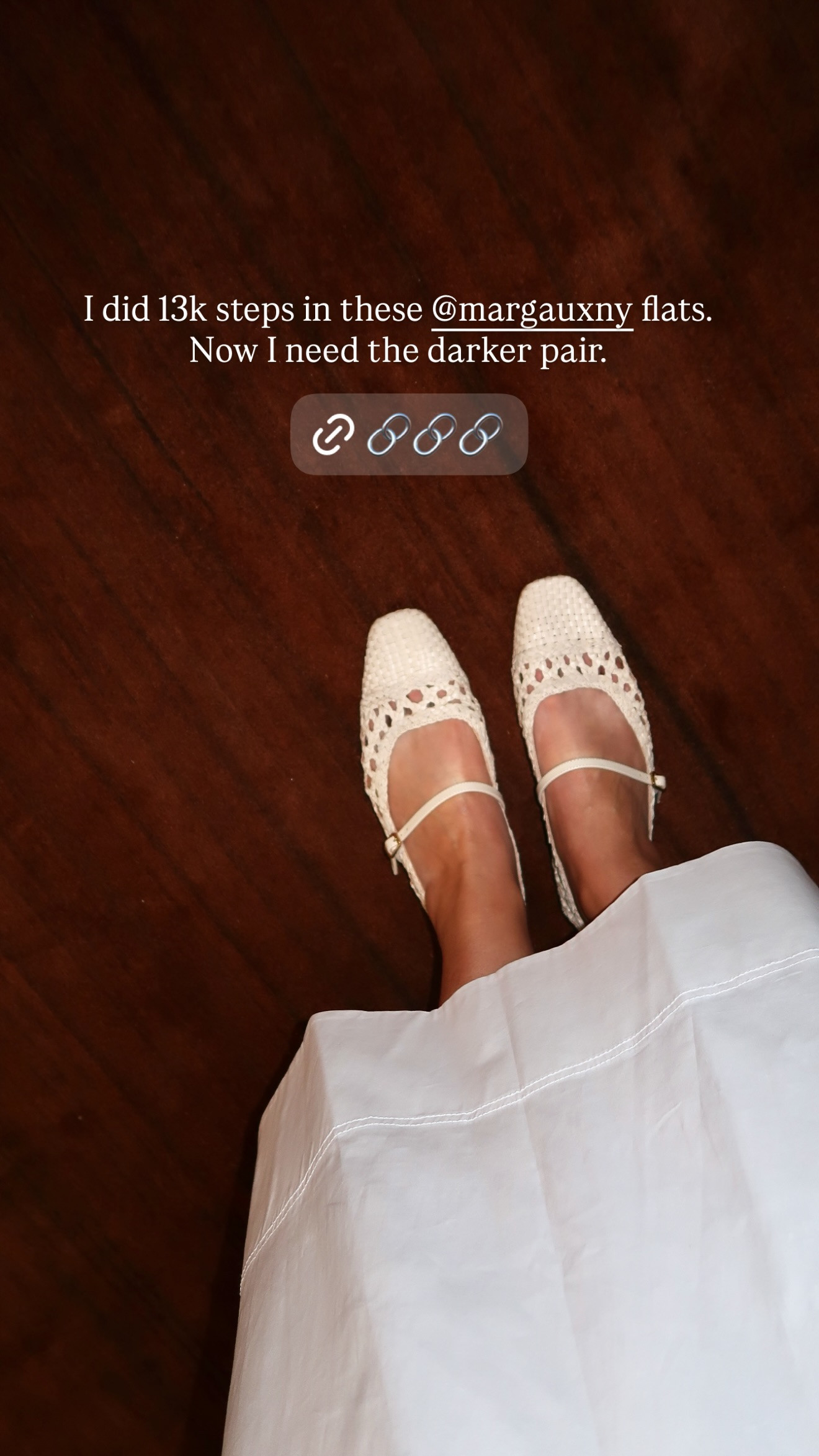 I did 13k steps in these Margaux flats. Now I need every color 

 