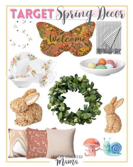 Target Spring Decor Finds🐰🌼🌷

Follow for more😊☀️

Target finds, spring decor, throw pillows, spring wreath, dotd, daily deals, sale alert#LTKfit 

#LTKhome #LTKSeasonal #LTKfamily