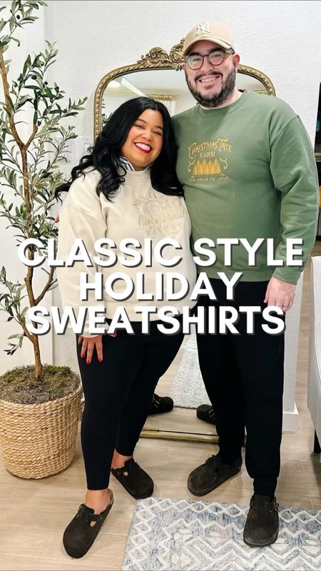 🎄 SMILES AND PEARLS CLASSIC HOLIDAY SWEATSHIRTS 🎄

🎄Candice found these sweatshirts on Etsy and love them! She’s wearing a 2X and Cedrric is wearing a L.

🎄 Luca's turtleneck is from My Long Boi and he LOVES them!

Holiday outfits, Christmas, Etsy sweaters, Christmas sweater, Fall outfit, teacher outfit, Christmas tree, Family photos, plus size fashion, size 18 style, Couples outfit, couples holiday outfits

#LTKHoliday #LTKplussize #LTKSeasonal