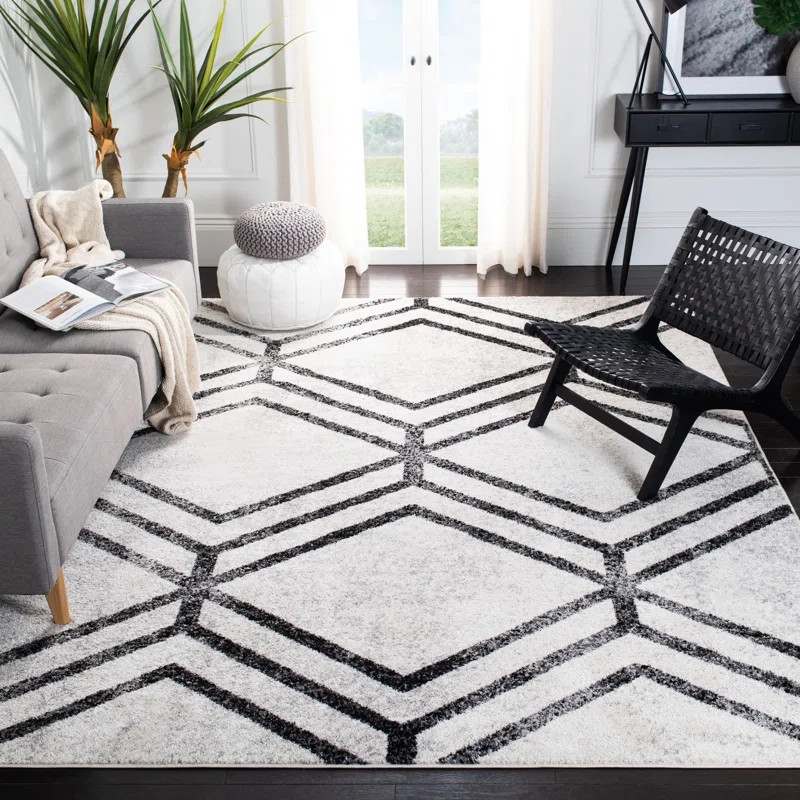Cloverly Geometric Rug | Wayfair North America