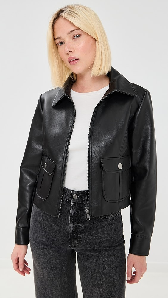 Harper Faux Leather Jacket | Shopbop