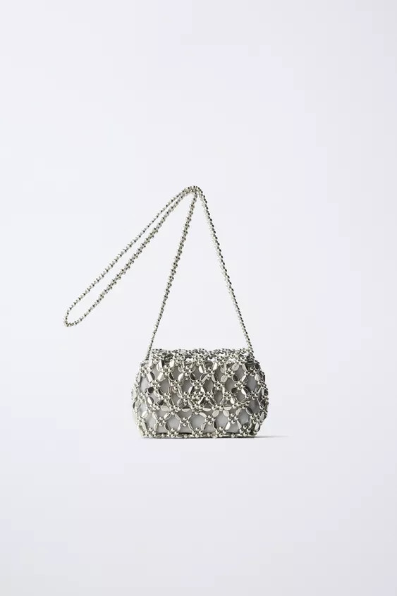 TASCHE MIT SCHMUCKPERLEN | Zara DE
