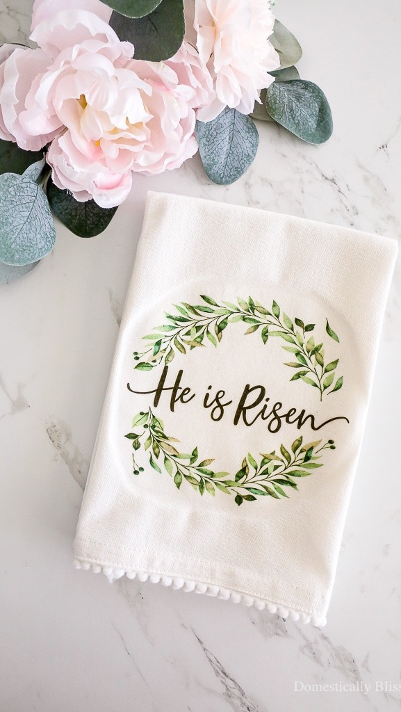 This DIY He is Risen Kitchen Towel is made with a napkin to create a beautiful Easter hand towel to enjoy this spring in your kitchen.

See details: https://domesticallyblissful.com/diy-he-is-risen-napkin-kitchen-towel/



#LTKSeasonal #LTKHome
