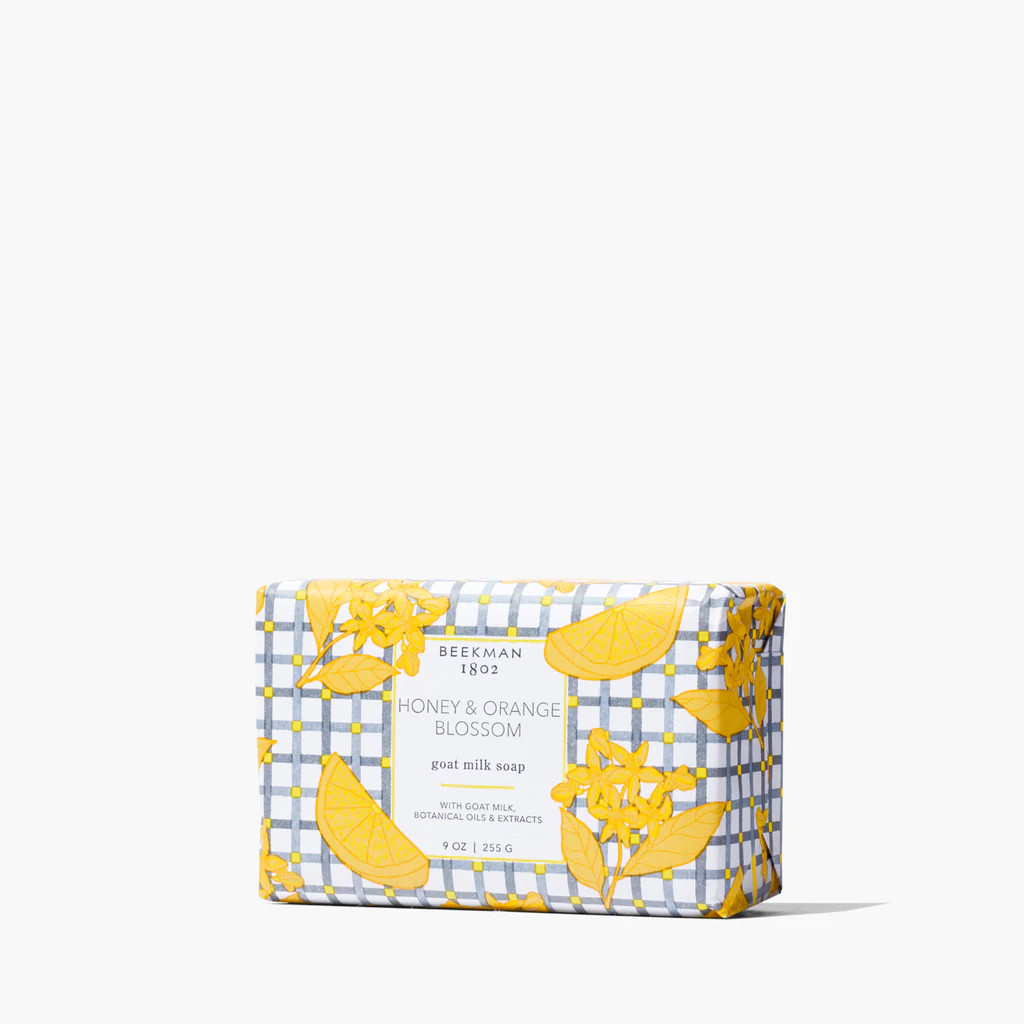Honey & Orange Blossom Goat Milk Soap | Beekman 1802