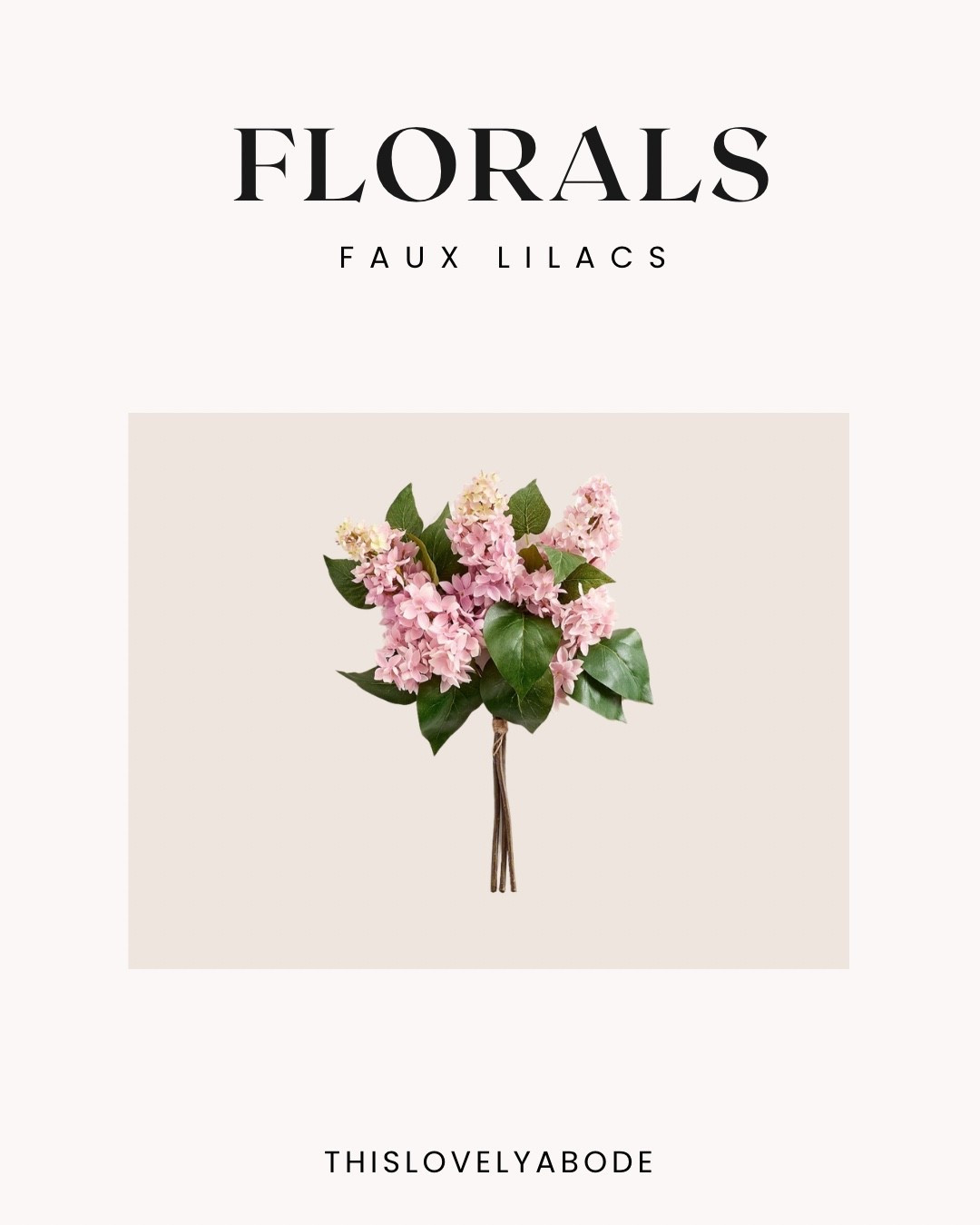 The prettiest faux lilacs. Love this color! 
#springflorals #fauxflorals #lilacs #springdecor

#LTKHome